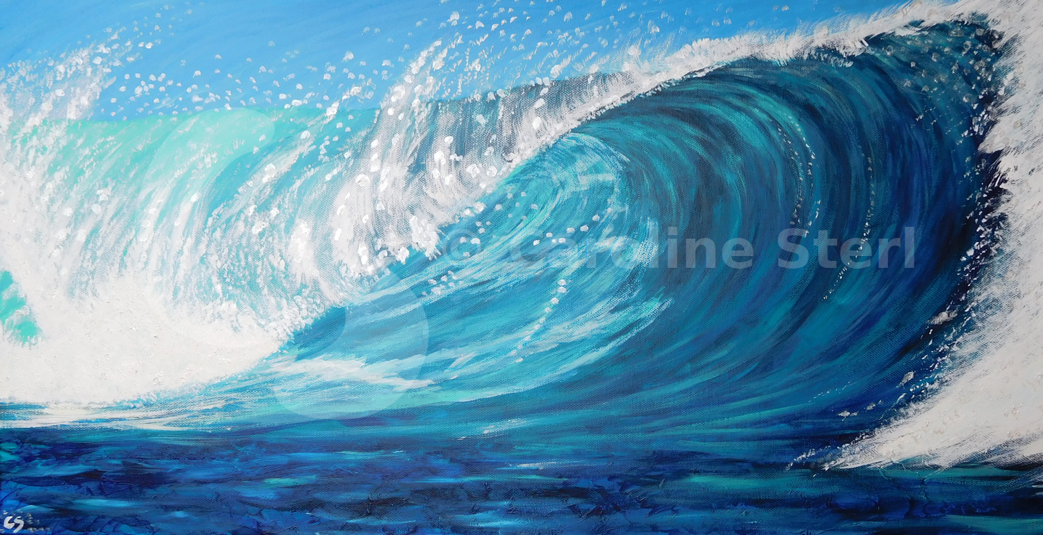 Painting: The beauty of water 1
